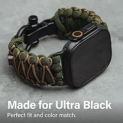 KORDIZ Survivor Pro - Nylon Paracord band for Apple