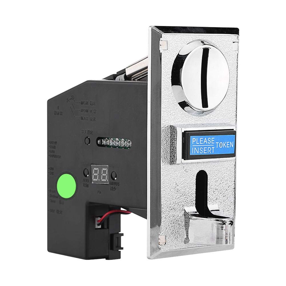 Annadue Slot Machine Coin Selector, Coin Machine, Smart Coin Acceptor, Multi Coin and High Precision Smart Coin Slot for Slots for Games and Slot Machines.