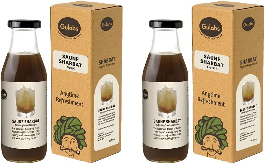 Gulabs Saunf Sharbat, 500 ml