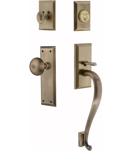 Amazon.com: Nostalgic Warehouse New York C Grip Front Door Handle