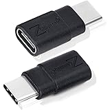 Cellularize USB C Extender Adapter, (2 Pack) 3.1/10Gbps Type C Dock Extension for Lifeproof Otterbox Case Female to Male for 