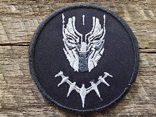 Marvel Black Panther Embroidered SDS Hook and Loop Patch