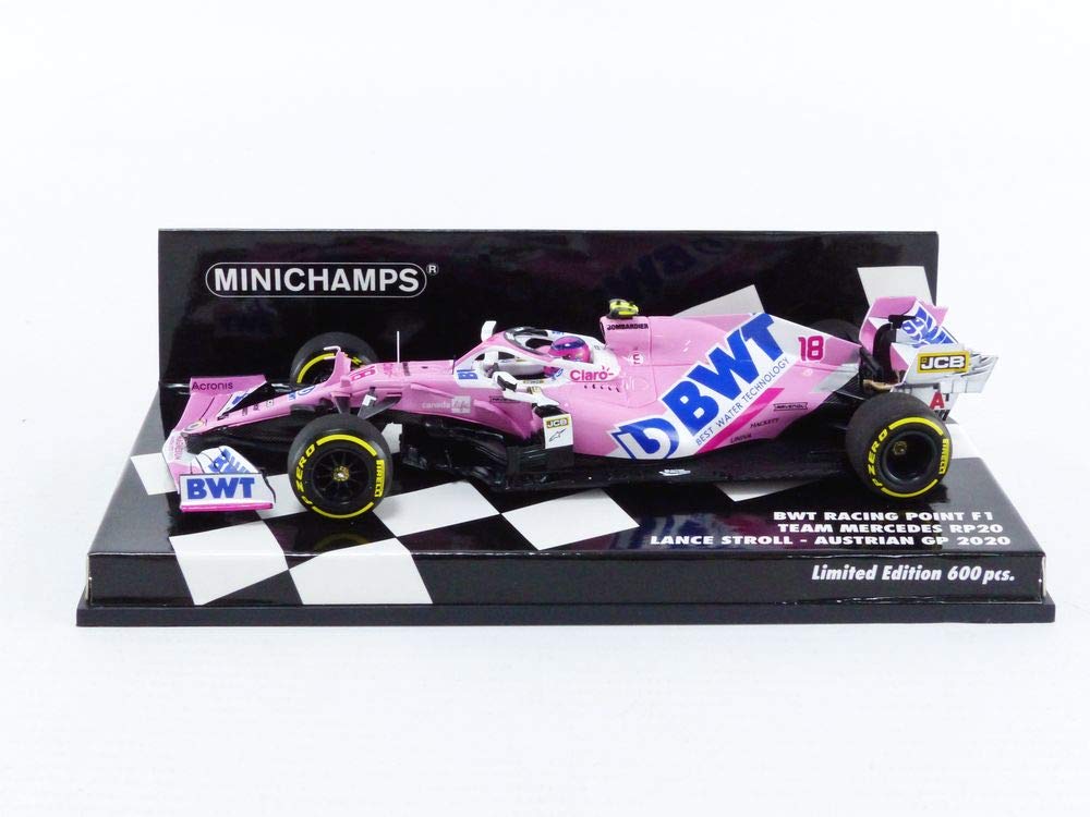 Minichamps 1:43 BWT Racing Point F1 Team Mercedes RP20 - Lance Stroll - Austrian GP 2020