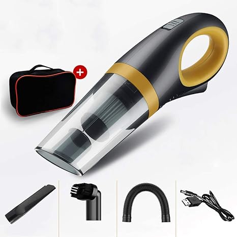 Amazon Co Jp 車の掃除機 6000パカの車の室内掃除機 1w車の掃除機コードレス ぬれた ドライデュアル使用強力な吸引 携帯用車洪水 ペットの髪 ホーム オフィス 車の清掃 ホーム キッチン