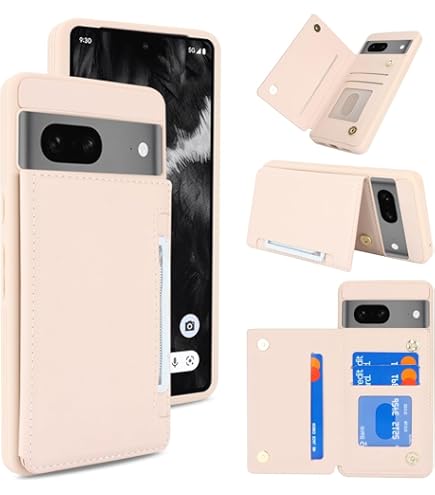 Handyhülle Mit Geldbörse Für Google Pixel 7 Pro – 6 Kartenfächer, Abnehmbarer Gurt & Ständerfunktion