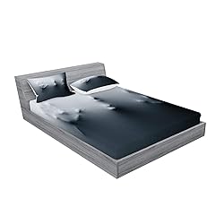 Lunarable Horror House Fitted Sheet & Pillow Sham