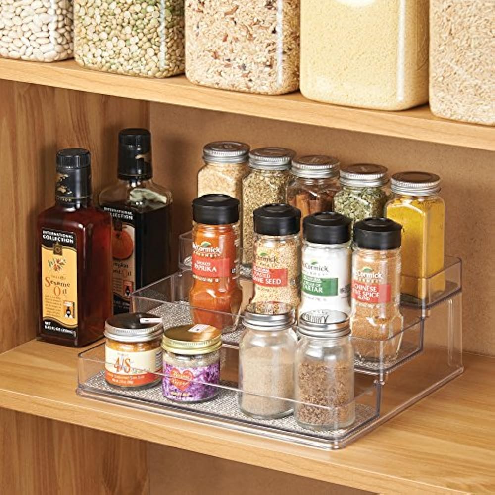 InterDesign Twillo Spice Rack, Organizer For Kitchen Pantry,