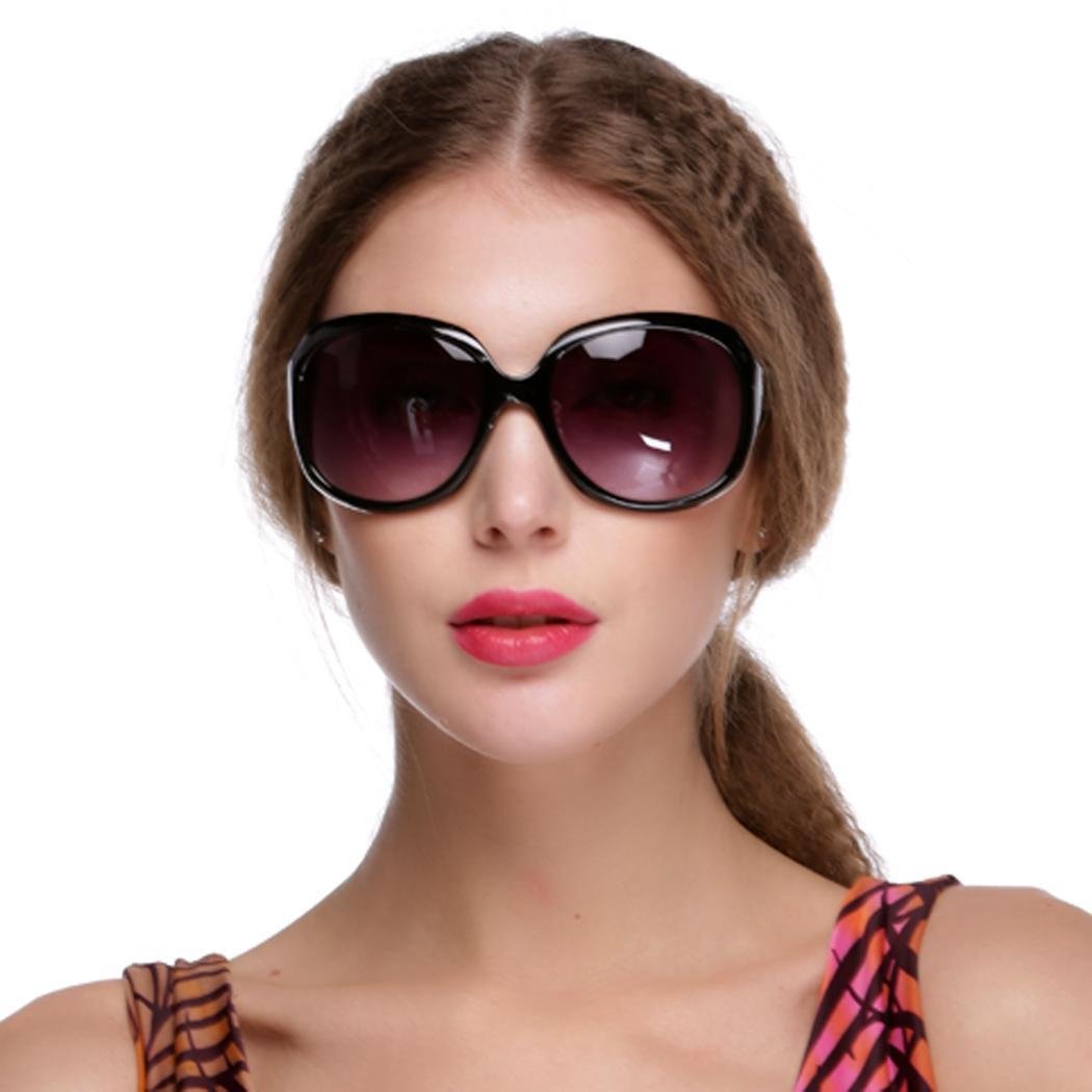 Kindsells Women Retro Vintage Style Shades Oversized Designer Lens Sunglasses Outdoor Driving Sunglasses