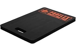 Ergodyne ProFlex 380 Kneeling Pad, Foam Knee Cushion, Water Resistant Kneeling Mat, 14" x 21" x 1, Black