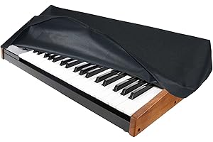 Premium Dust Cover for MOOG SUB 37, Subsequent 37, Little Phatty, Stage II – Water Resistant, Antistatic Synthesizer Protector by DigitalDeckCovers – Heavy Duty Black Fabric Cover