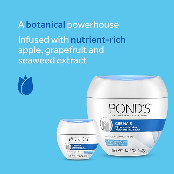 POND’S NOURISHING MOISTURIZING CREAM, CREMA S 1.75 OZ