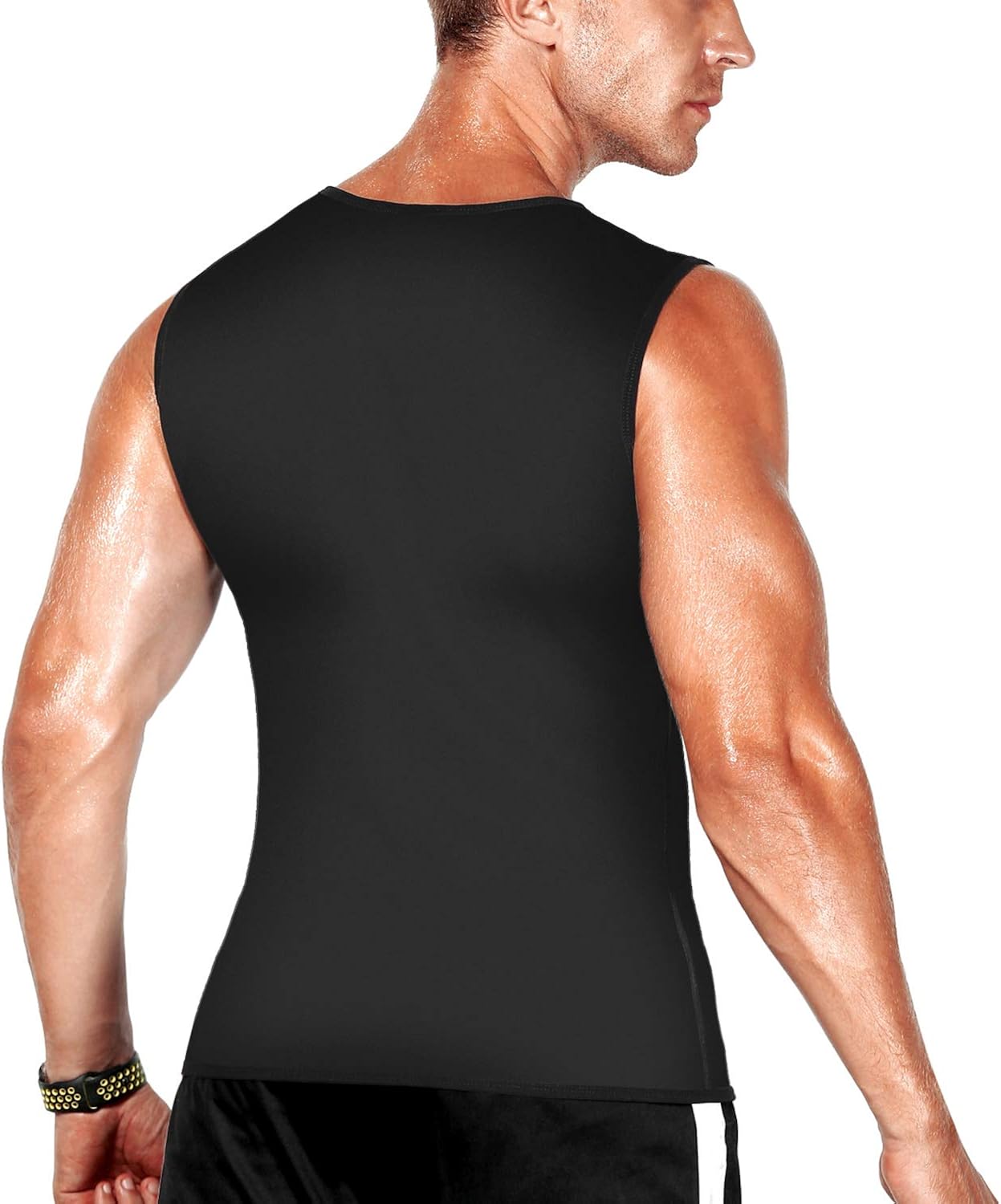 Cimkiz Hot Sweat Vest Neoprene Sauna Vest for Weight Loss Tummy Fat Burner Slimming : Clothing