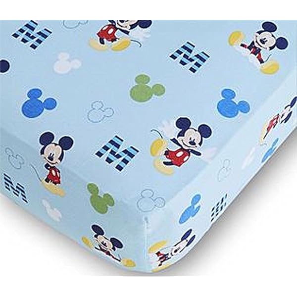 mickey mouse bassinet sheets