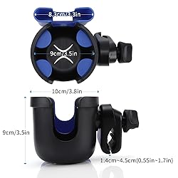 Accmor Stroller Cup Holder with Phone Holder, Bike