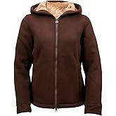 Outback Trading Company Women's Mt Rocky Wind-Resistant Warm Fleece Casual Outdoor Hiking Hooded Jacket, Zip Closure, Pockets
