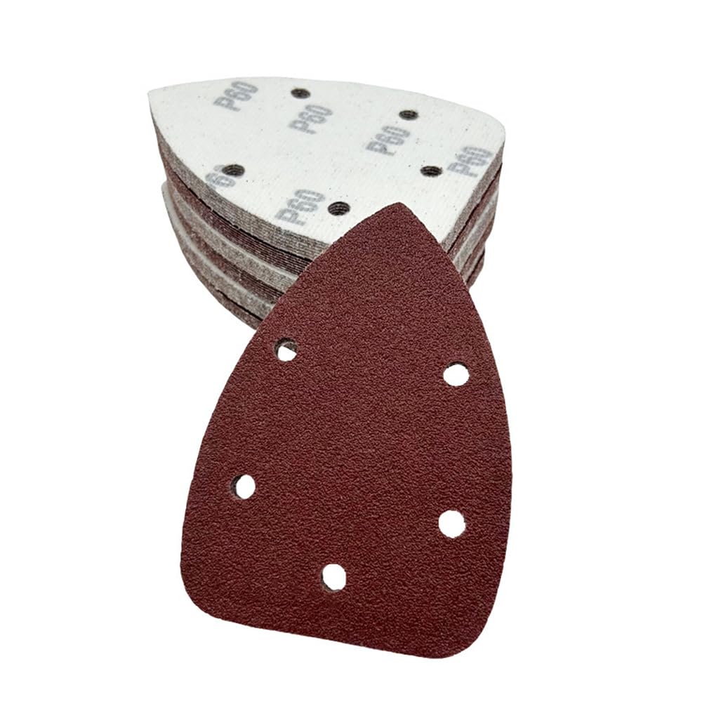 25 Assorted Sanding Pads for Electric Sander - 5 Hole Detail Sandpaper, 1000 Grits for Sanding & Polishing