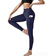 High Waisted Leggings for Women - Tummy Control Yoga Pants for Workout Running Athletic No See Through Plus Size