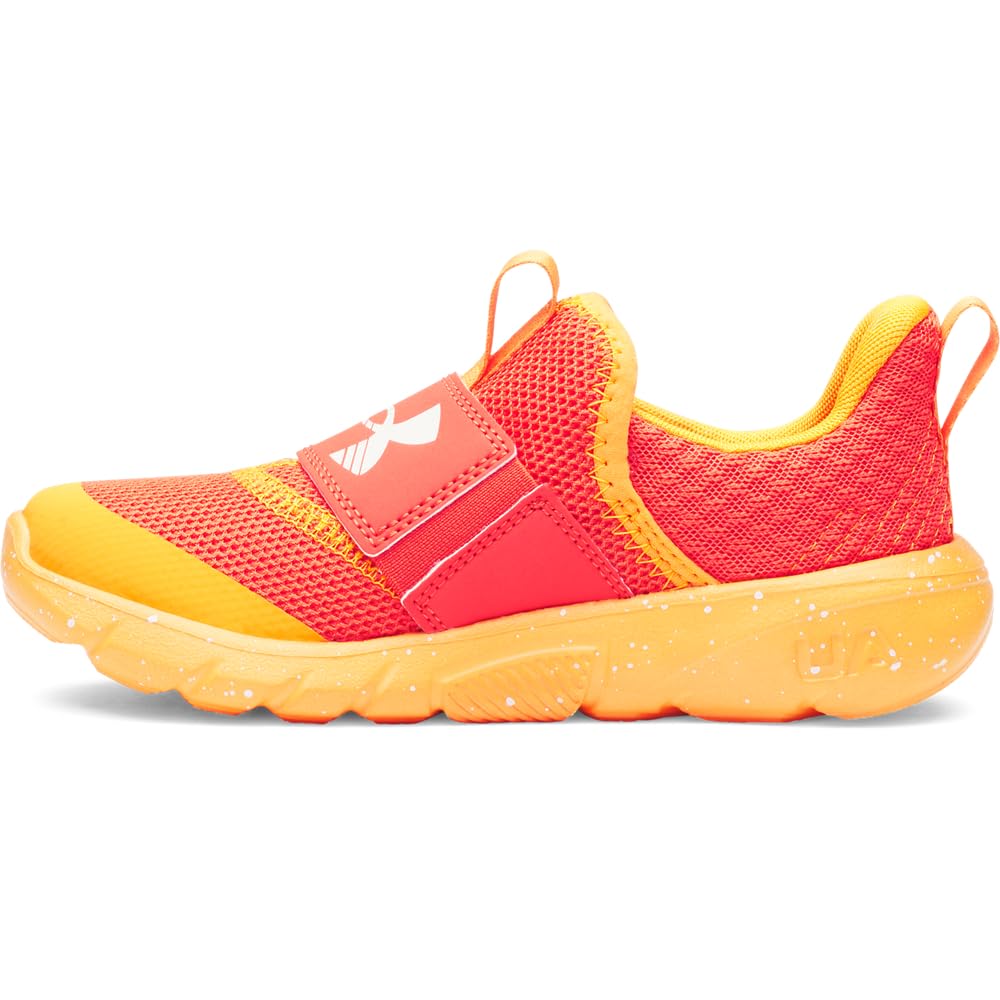 Under Armour Boys' Pre School Flash, (844) Orange Base/Squad Orange/Stone, 13K, US Image