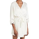 Flora Nikrooz Women's Kylie Charmeuse Wrap with Lace