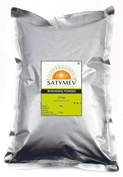 Sri Satymev Dry Bhringraj Leaves Powder, 200g