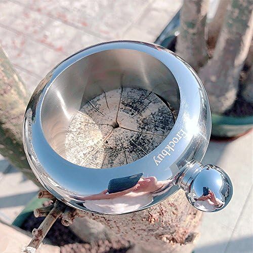 Fashion Bracelet Flask, Erockbuy Creative Hidden Stainless Steel Wine Bangle