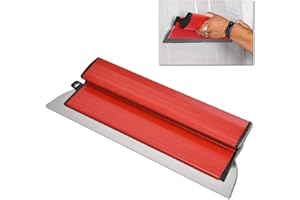 CYTGOUPER Stainless Steel Drywall Smoothing Spatula,Skim Coat Smoothing Spatula Blade Wall Finishing Knife for Large Working 