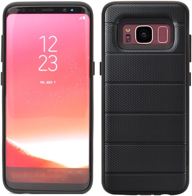 CARYYCY Galaxy Note 8 Case built-in fold stand and Extreme Heavy Duty Protection Cover For Samsung Galaxy Note 8 (Note 8, Black)