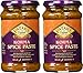 Patak's Korma Curry Paste, Coconut & Coriander (Mild), 10 oz, (Pack of 2)