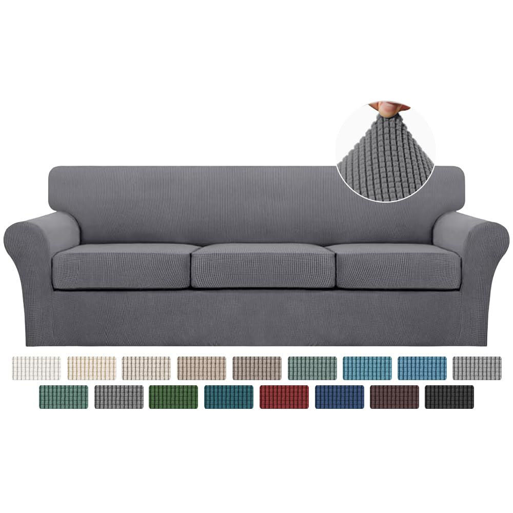 Turquoize 4 Piece Sofa Covers for 3 Cushion Couch