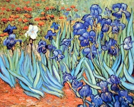 van gogh floral paintings