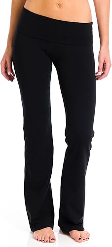 hard tail rolldown bootleg flare pants