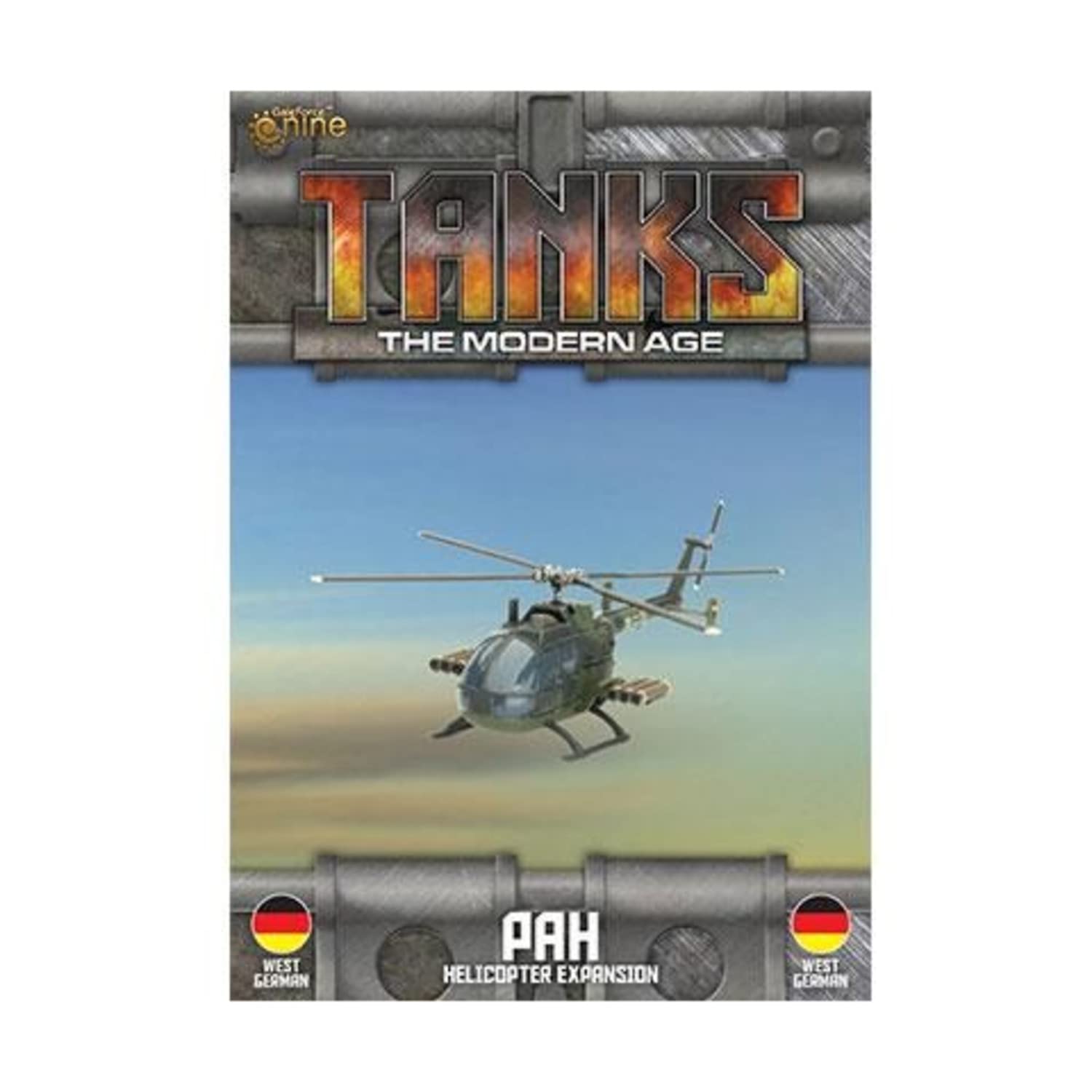 TANKS: The Modern Age German BO-105P (Helo) Board Game