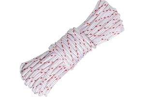 Ceukius 4.5mm-10 Meters Replacement Recoil Starter Rope Pull Cord for STIHL Husqvarna Craftsman Lawnmower Chainsaw Generator 