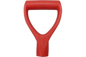 D-Shaped Shovel Handle Replacement, Plastic Garden Tool Handle for Digging Raking
