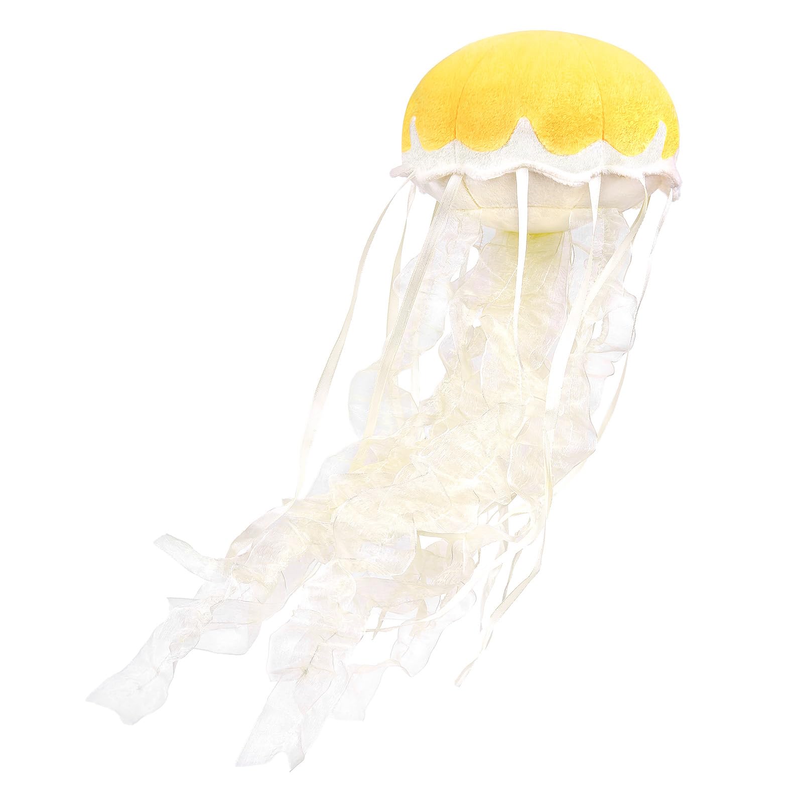 lilizzhoumax Simulation Jellyfish Plush Toy 15cm/6”, Realistic Stuffed Animal Jellyfish Plush Toy, Cute Hangable Plush Toy, Super Soft Sea Animal Home Decoration Animal Toys — image 1