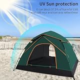 GEEDIAR Automatic Pop Up Tent 3-4 Person Waterproof UV 210T 210D Carry Bag view 3