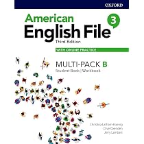 American English File Level 3 Student Book/Workbook Multi-Pack a