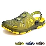 beister Mens Clogs Non Slip Water Shoes with