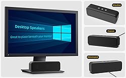 Computer Speakers for Desktop PC Laptop, Wired, USB