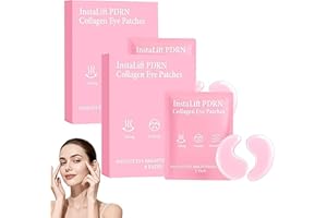 2pcs 2026 New Serene Skincare Eye Patches,Instalift PDRN & Collagen Eye Patches for Puffy Eyes,Dark Circles,Fine Lines,Deeply