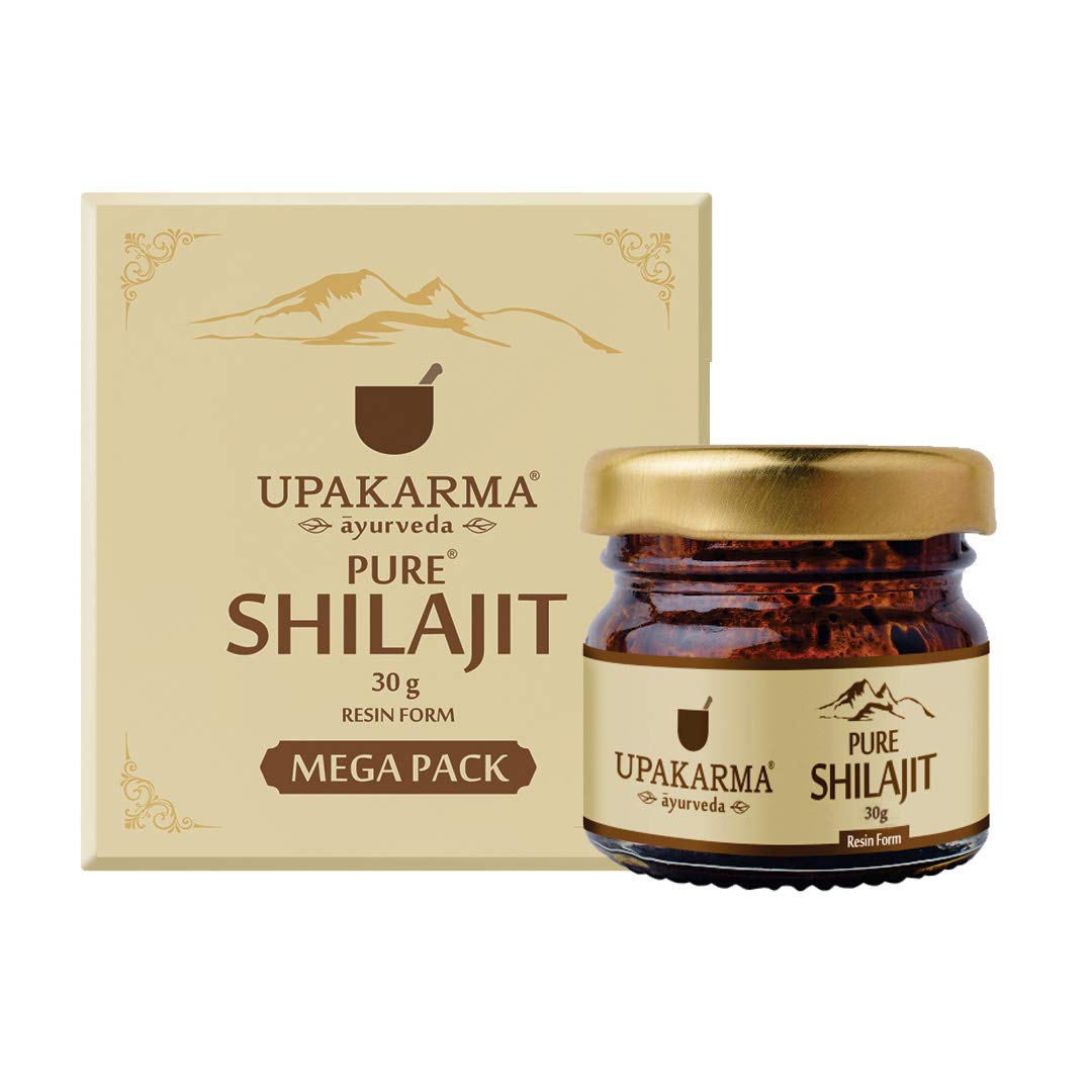 Buy UPAKARMA Natural & Pure Ayurvedic Shilajit/Shilajeet Resin 30 Gram