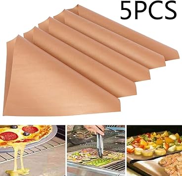 Amazon q グリルマットbbqシート バーベキューグリルシート ノンスティック 超耐熱260 繰り返す使える q網 鉄板 電子レンジ オーブンにも適用 Fda食品安全認証済lfgb標準 バーベキューグリルマット 400 330 0 2mm 3pcs Bestjunlyjp クッキングツール