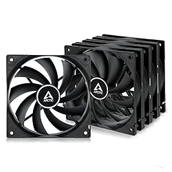 ARCTIC F12 (5 Pack) - 120 mm Standard Case Fan, Low