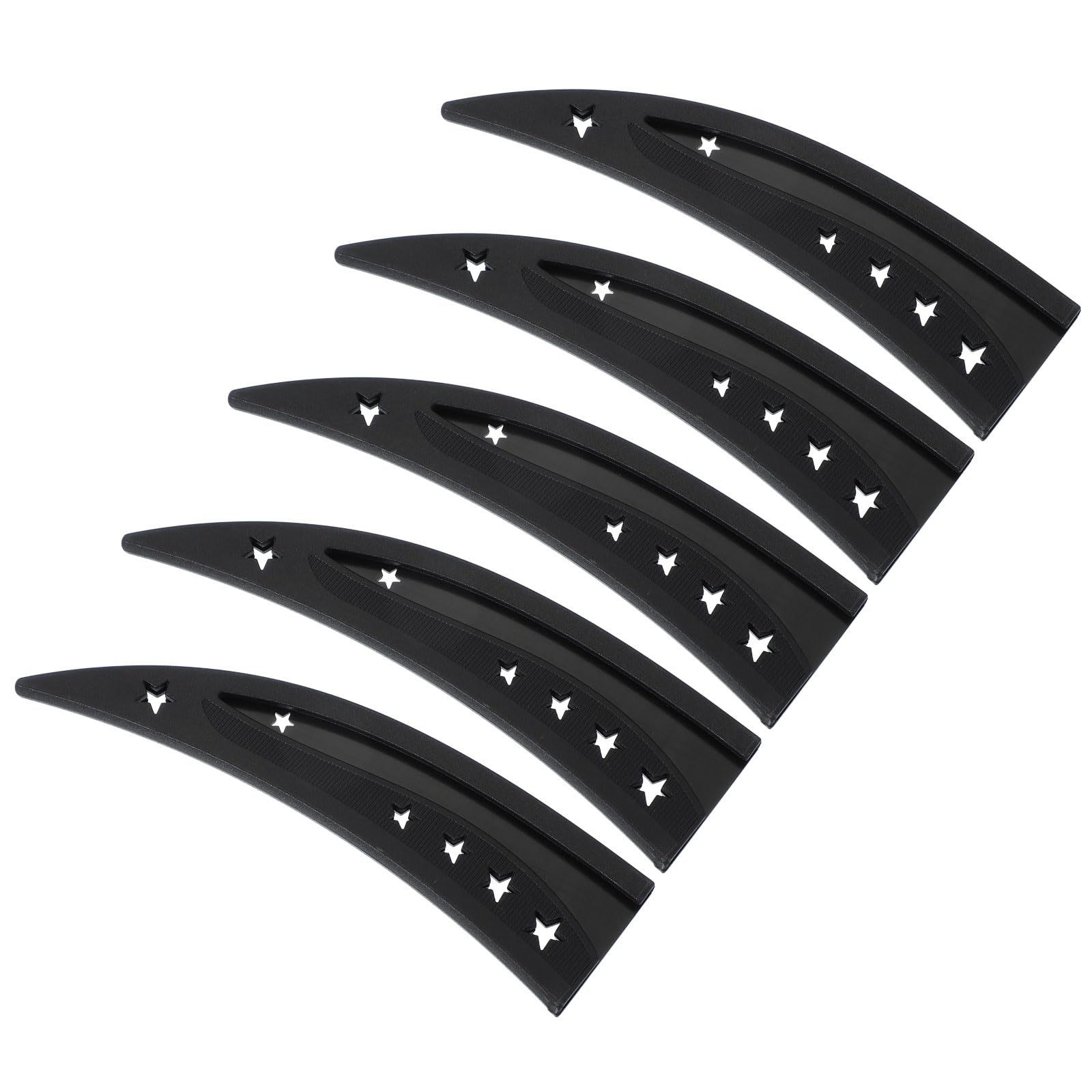 Photo 1 of PATIKIL Plastic Safety Knife Cover Sleeves for 5.5" Boning Knife 5.9 x 1.5 Inch (LxW), 5 Pack Knife Blade Guard Protector Universal Kitchen Knife Sheath for Kitchen Bar, Black