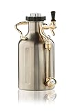 uKeg 64 Pressurized Growler for Craft Beer - Stainless Steel