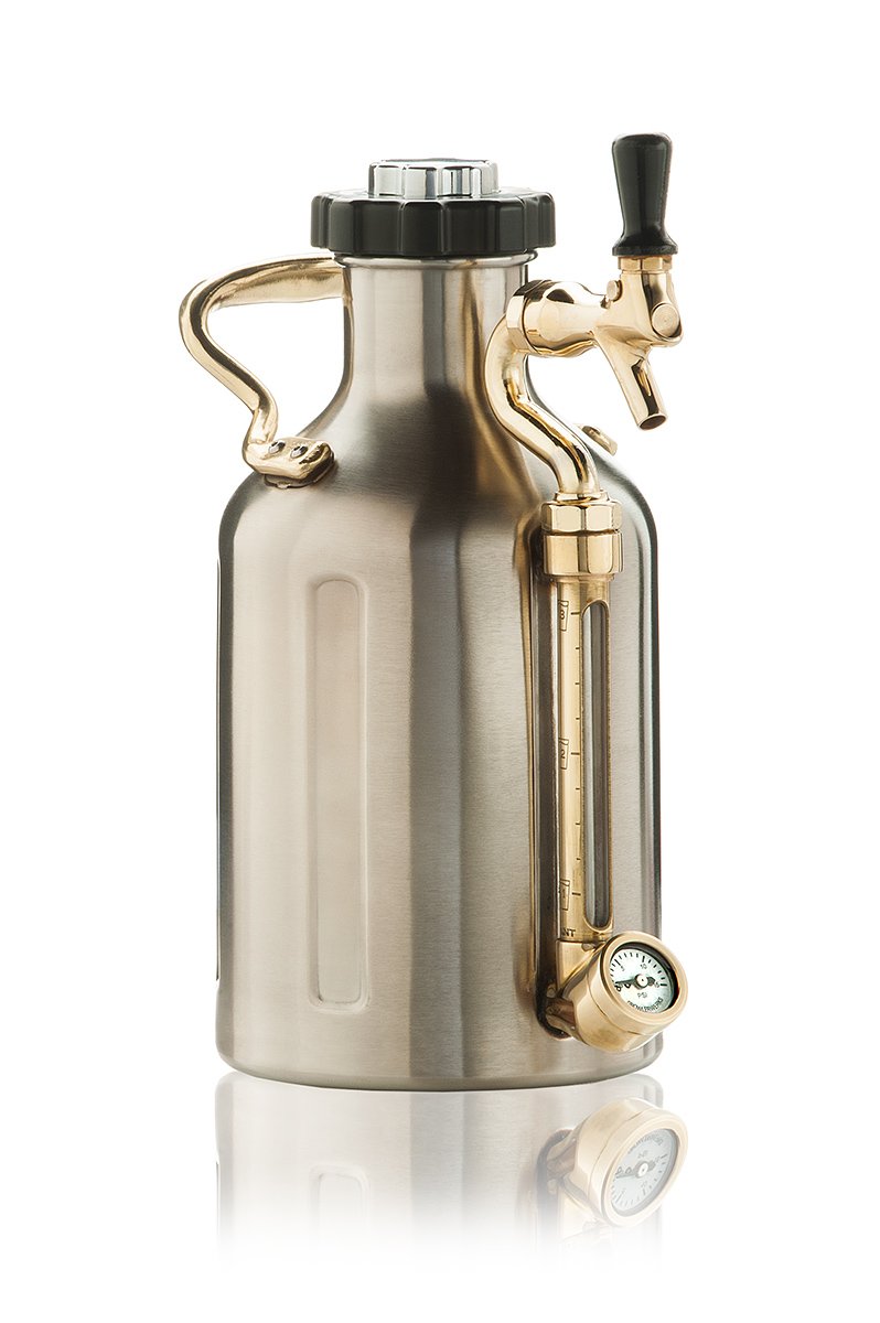 Ukeg 64 Pressurized Growler For Craft Beer Standard Stainless 17 61h3YZfQ%2BwL