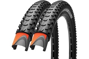 VESPETON 26/27.5/29x2.25 inch Bike Tires Pair Mountain Bike Tires 60 TPI Bicycle Tires Kevlar High Grade Made Tires Pack of 2