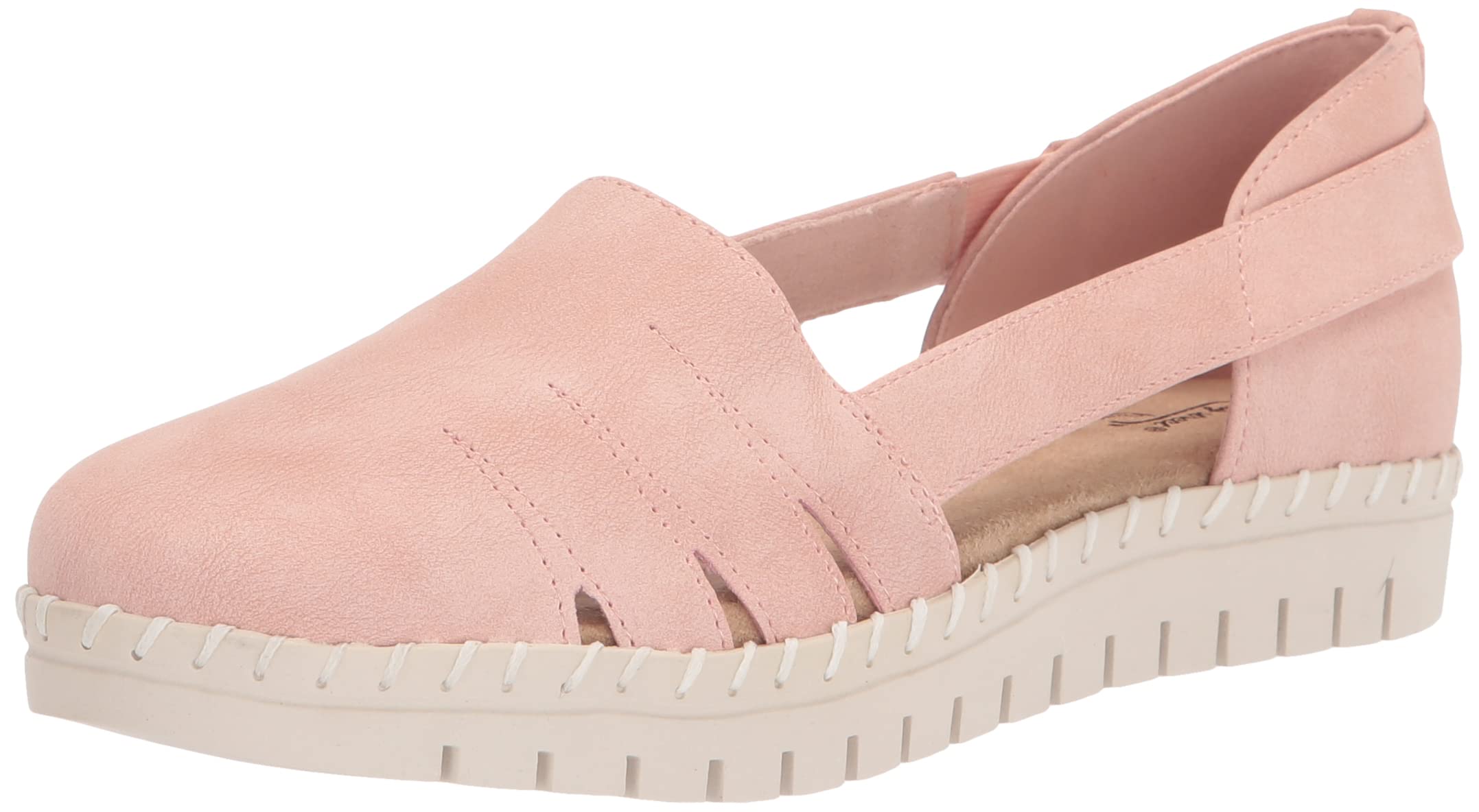 Easy Street Women’s Bugsy Sneaker, Blush, 6 X-Wide