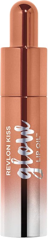 Revlon Kiss Glow Lip Oil Nuditude Tint Conditioning Lip Care Sheer Color