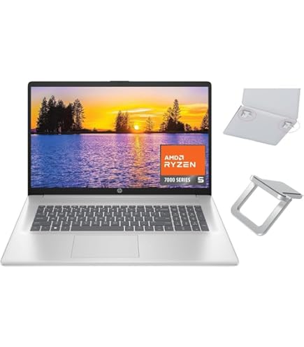 Amazon.com: HP Newest Notebook Laptop, 17.3'' Full HD Display, AMD